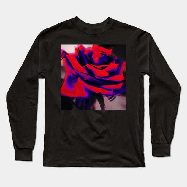 Vintage Rose 026 Long Sleeve T-Shirt by infloence